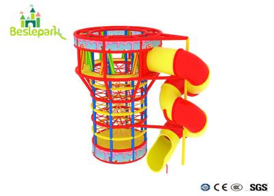 China Amusement Park Large Indoor Playground Children's Spider Tower / Kids Play Equipment for sale