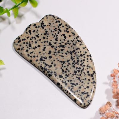 China 2020 New Product Face and Body Massager Spot Stone Face Massager Tool Horn Shape Gua sha Hand Massager Tool for sale