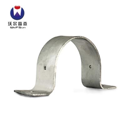 China Insllation Steel Post Base / Sheet Bending Punch Steel Sheet for sale