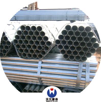 China Construction Galvanized Steel Pipe Zinc Coated Round Steel Pipe Welded Steel Pipe For Pig Farrow Crate for sale