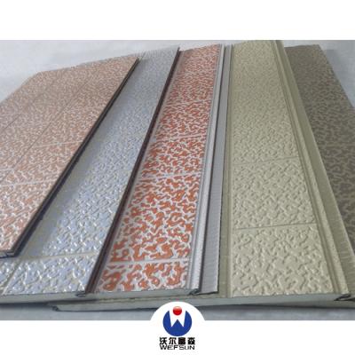 China decorative exterior wall metal exterior wall panel/exterior wall panel/exterior sandwich panel for sale