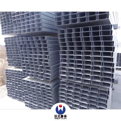 China C Channel Construction Aluminum Profile Lipped Steel Beam Prices for sale