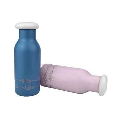 China PORTABLE Customized Logo and Color Stainless Steel Thermos Vacuum Flask Outdoor Sports Drinking  Bottles with Lid for sale