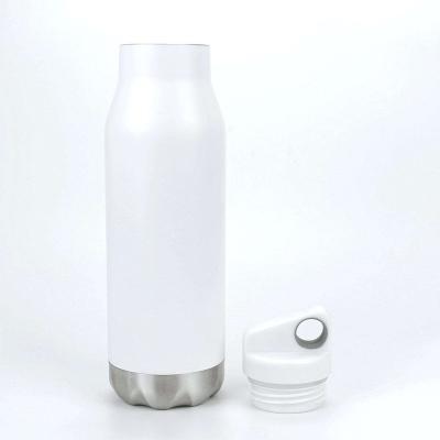 China PORTABLE Outdoor Sports Drinking Bottle 600ml 304 Stainless Steel Leakproof Insulated  Iced Bottle for sale