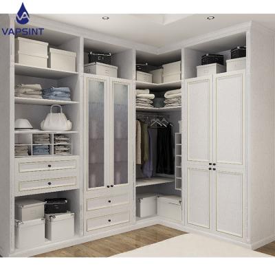 China Adjustable (Height) Customized High End Classic Style For Sale Wooden Wardrobe for sale