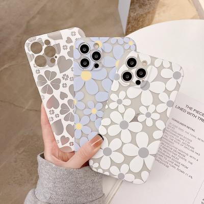 China Street Fashion Shockproof Trellis Printing Silicone TPU Cell Phone Cover For iPhone 13 12 pro Max Mini Case for sale