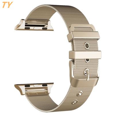 China Custom Luxury Stainless Steel Watch Strap Metal For Apple Watch Band For Apple Watch Band 44mm 42mm for sale