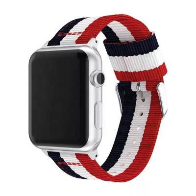 China Replacement Fanshion Woven Nylon Wrist Band for Apple iWatch 1 Watch Strap 2 3 4 5 for sale