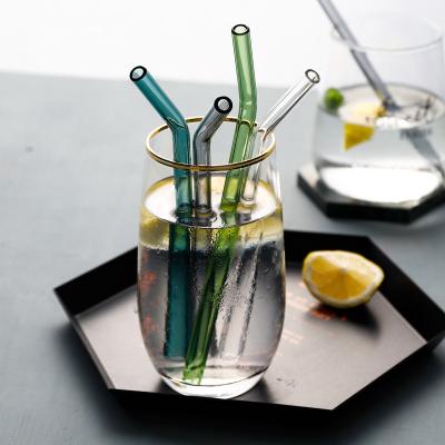 China Viable Manufacturer Customize Straight and Custom Bent Glass Drinking Straw Glass Box Packaging for sale