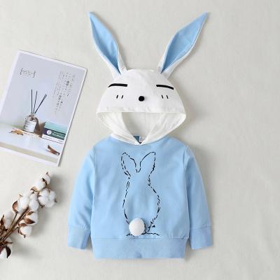 China 2022 QUICK DRY Hoodies For Girls Toddler Teen Girl Clothes Cute Rabbit Long Sleeve Sweatshirts Spring Autumn Kids Clothes Girls Clothes 1-6Y for sale