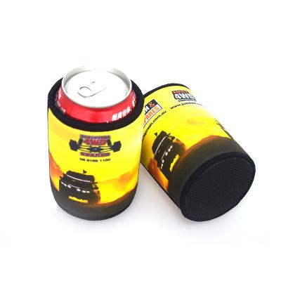 China New Fashion Beverage Cooler Keeping Printed Custom Beer Bottle Sleeve Stubby Beverage Cooler Box Neoprene Holder for sale