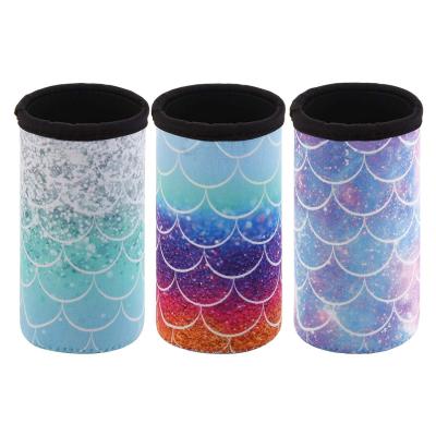 China Custom Drink Cooler OEM Logo Cylinder Shape Retaining Can Stubby Cooler Rack for sale
