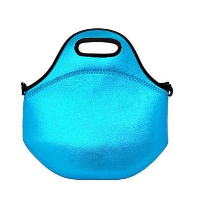 China Cooler 2020 fashion trendy neoprene lunch bag with shoulder strap for school, outdoor or promotional use for sale