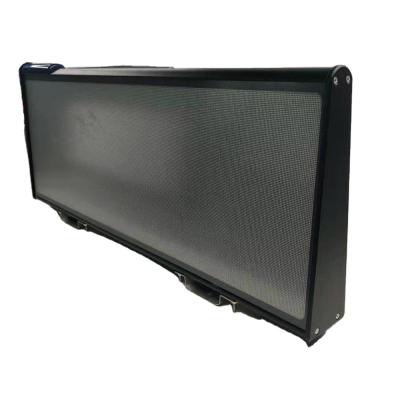 China Outdoor taxi top led display p2.5 / p3.3 ultra-thin taxi double sided roof led display for sale