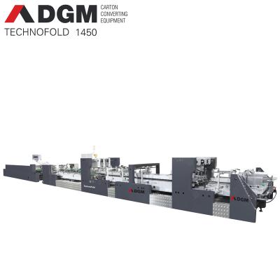 China TECHNOFOLD 1450SL Full Automatic Factory High-Speed ​​Automatic Folder Gluer with Pre-feed Device for sale