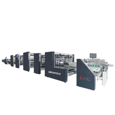 China Factory direct hot sale factory full automatic folder gluer folding carton gluing machine folder&gluer for sale