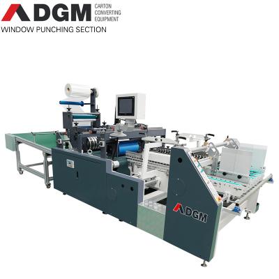 China Direct factory window section window gluer corrugated box machine automatic punching carton for sale