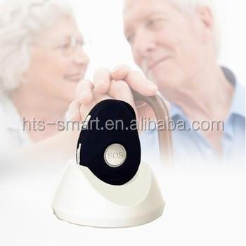 China Alarm for Elderly Disabled Emergency Elderly Gift Calls Alarm System/GSM Panic System 64mmx 37mmx 17mm for sale