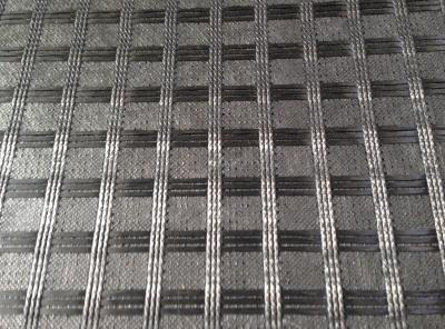 China White Color Impregnated Composite Geotextile With Fiberglass Geogrid for sale