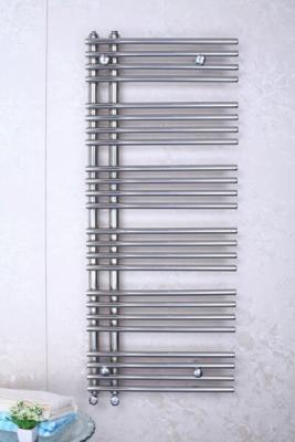 China Bathroom Heated Towel Radiator With Towel Rail Stainless Steel Polished for sale