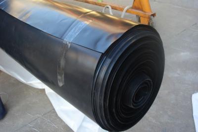 China Black / White Color Geomembrane Pond Lining Sheets , Polypropylene Pond Liner for sale