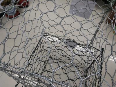 China River Bank Protection Galvanized Gabion Wire Baskets High Tensile Strength for sale