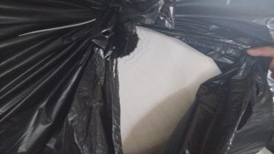 China Grey Hot Rolled Staple Fiber Non Woven Geotextile Fabric for sale