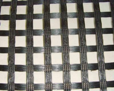 China Light Weight Durable Fiberglass Geogrid For Railway Foundation / Dike Slope for sale