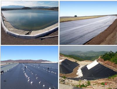 중국 양어장 매립식 쓰레기 처리를 위한 주문 매끄러운 Geomembrane 연못 강선 HDPE 판매용