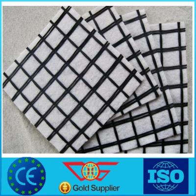 China High Tensile Anti - Tearing Fiberglass Composite Geotextile Width 1 - 5.8m for sale