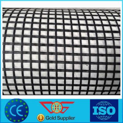 China China 3.9m * 50m de Samengestelde Glasvezel van Geogrid Geocomposite van de Bestratingsversterking/Glasvezel in het groot fabrikant Te koop