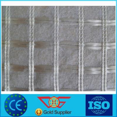 China Composite Reinforcement Geotextile , Drainage Geocomposite Geogrid Composite for sale