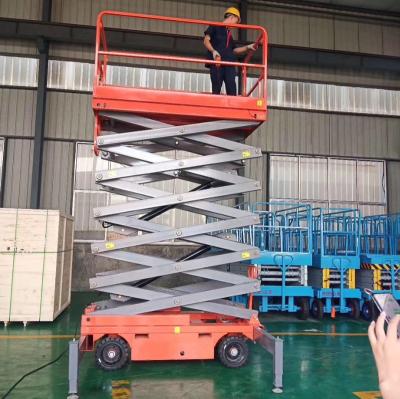 China Garment Shop Electric Scissor Platform Heli Scissor Lift Pallet Lift Portable Scissor Lift for sale