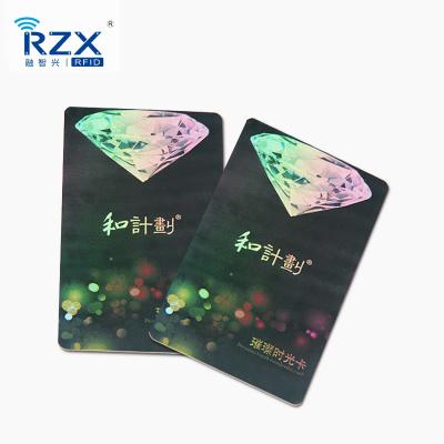 China CR80 School Credit Card Size 85.5*54*0.76mm Customized Printing Plastic PVC Card Membership Business Card for sale