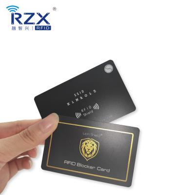 China Waterproof / Waterproof Credit Cards Protector 13.56MHZ Card Blocker RFID Blocking Card for sale