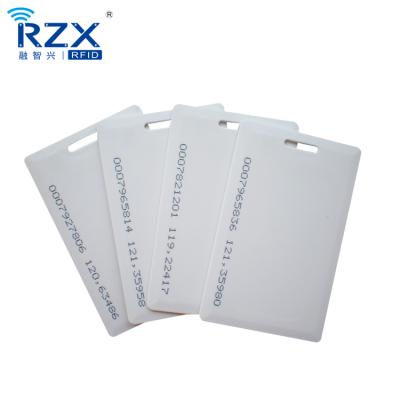 China Access Control/Door Lock System 125KHz Rfid EM Card TK4100 Clamshell ID Card 1.8mm Thickness Proximity ID Card For Entry Access for sale