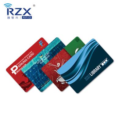 China Waterproof/Waterproof Card Factory Supply Customized RFID Card 125khz TK4100 Plastic PVC RFID Gift Voucher for sale