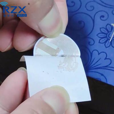 China Destructive tamper proof NFC antenna chip anti fake waterproof/waterproof self tags disposable rfid tag rfid tag for sale