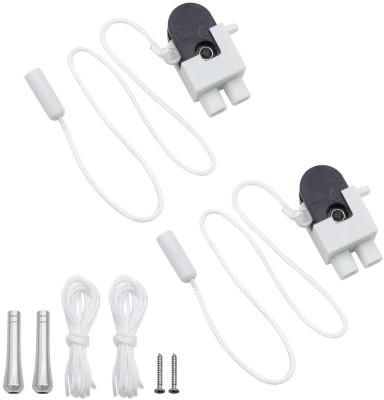 China Home Hotel Pull Rope Switch Single Hole 2A 250V Action Shower Pull Rope ON-OFF Side Switch With Pull Rope Connector Extension Rope for sale