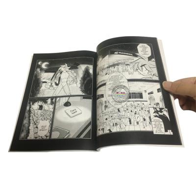 China Art paper/offset paper/English cardbaord etc. adult cartoon/comic book softcover print/comic custom book for sale