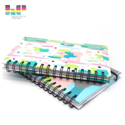 China High Quality Eco-friendly Notebook Printing With Spiral Binding Organizer Planner Notebook Agenda Printing for sale