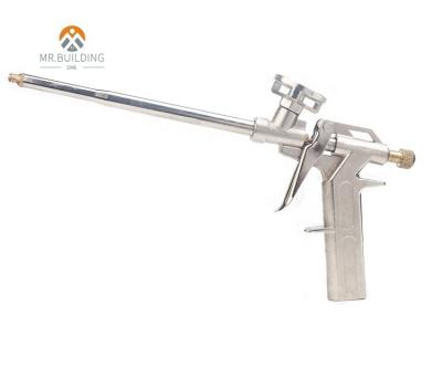 China NEW DESIGN popular selling foam spray gun high performance MR-580-1 MR.BUILDING alloy PU foam gun packing application for sale