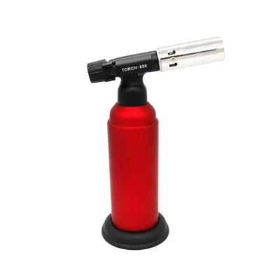 China Portable Flint MR.BUILDING MR-970 Butane Gas Jet Torch Windproof Gas Torch Lighter for sale