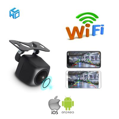 China 720*480 WiFi Radio Camera Car Rear View Camera Reverse Universal Connect To Phone for sale