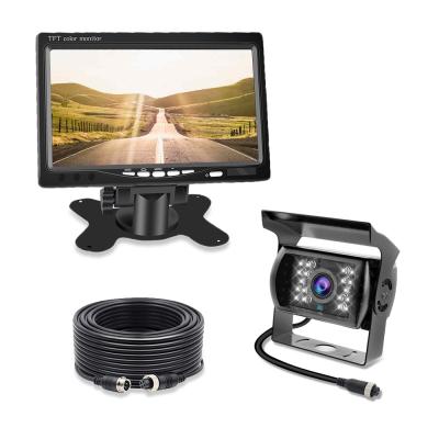 China 720*480 Vehicle Camera System 7 Inch LCD Monitor Truck Rear View Camera CCTV System SECURITY CAMERA SYSTEM for sale