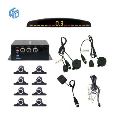 China Can Bus Parking System Truck Ultrasonic Rearview Detector Car Blind Spot Detection Aid Sensor Bus Radar Diagram for sale