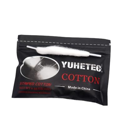 China Original YUHETEC 100MM cotton lace cotton yarn for organic cotton 30pcs/lot 10PCS/lot RDA RTA RBA coil yarn for sale