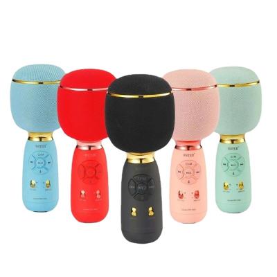 China Portable Handheld Microphone Retail Karaoke Microphone and Mini Whole Factory Price Condenser MIC Handheld Wireless Microphone for Kids for sale