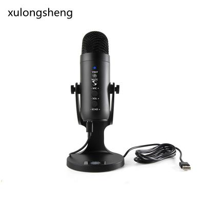 China Whole Wholesale Microphone Retail Mu900 Usb Cable Silent Metal Wired Capacitor Mike Studio Recording Desktop Game for sale