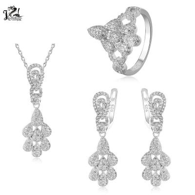 China CLASSIC Big Set Silver Jewelry Sets Wholesale 925 Sterling Silver Jewelry Set for sale